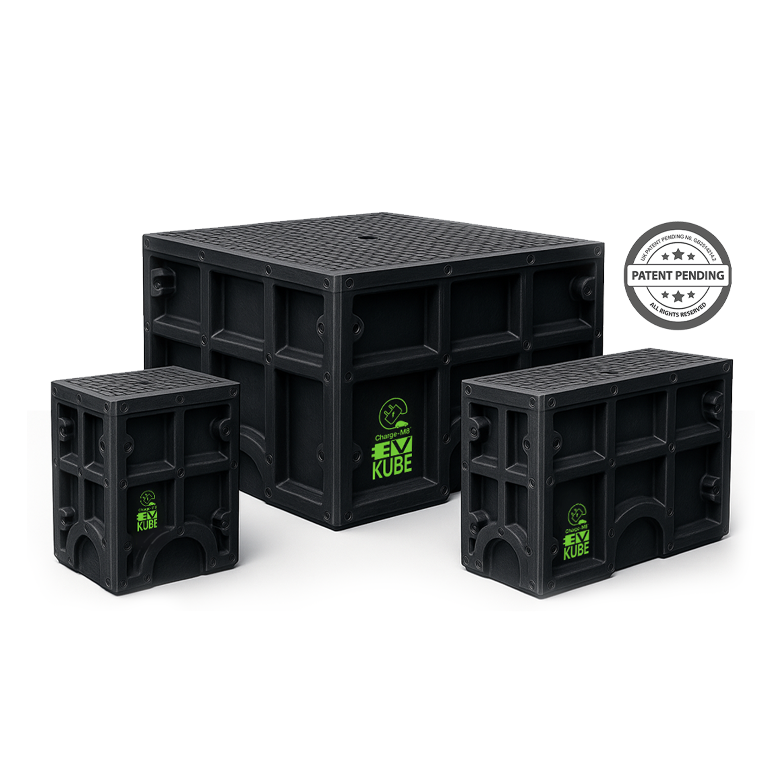 EV Kube modular EV charger foundation