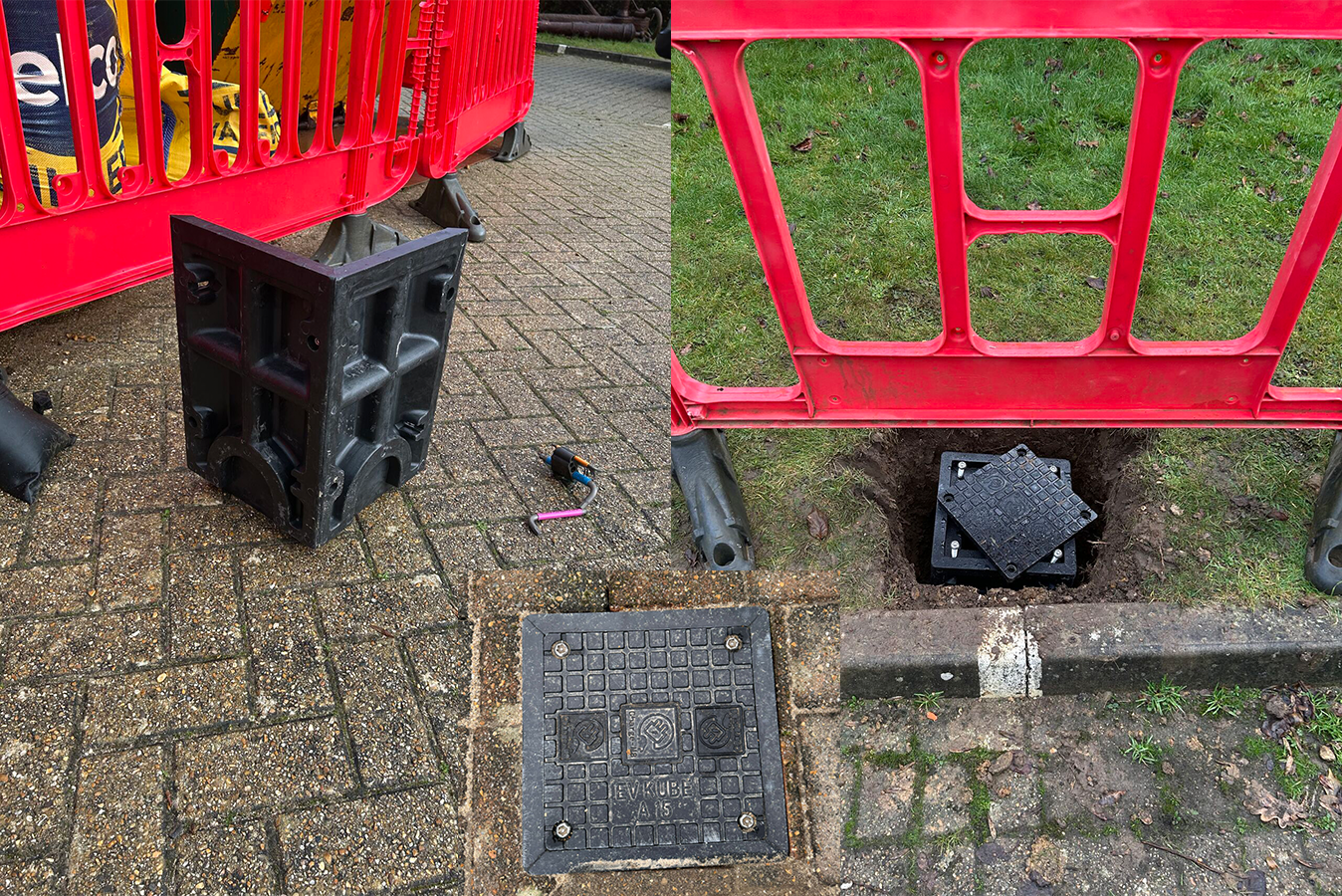 EV Kube flat-pack delivery and one-person installation