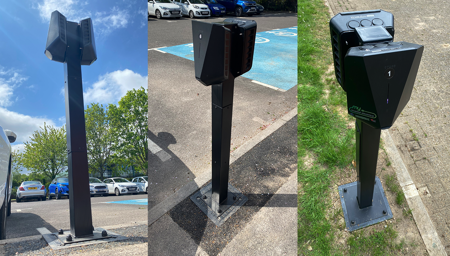 My Trusted Electrical EV Kube site installation